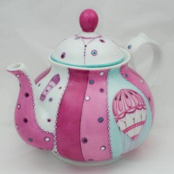 French porcelain teapot...