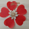 Gold flower necklace - Summer sun Collection - Unique  elegant gift