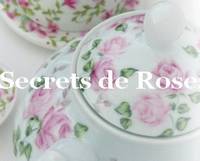 Nos collections de porcelaine decor de roses