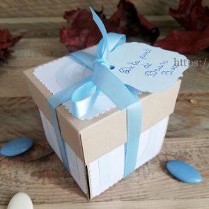 boite cadeau naissance ou baptême personnalisable