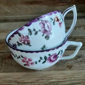 tasse à café porcelaine ancienne réassortie